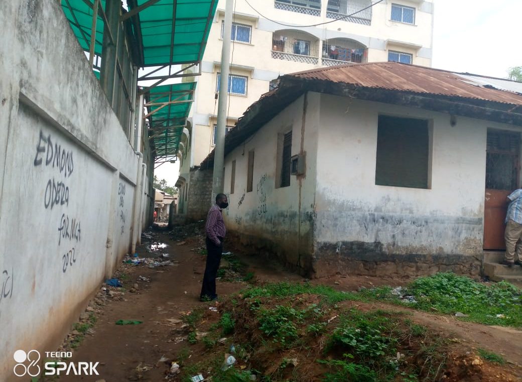 PLOT WITH AN OLD SWAHILI HOUSE FOR SALE IN KONGOWEA MARKET